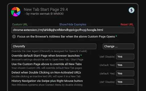 ดาวน์โหลด New Tab & Toolbox ล่าสุด – ปรับแต่งเบราว์เซอร์ให้ทรงพลังฟรี - Screenshot 2