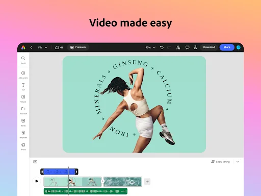 ดาวน์โหลด Adobe Express ล่าสุด – แอปแต่งรูปและวิดีโอ AI มือโปร - Screenshot 18