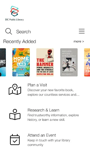 ดาวน์โหลด DC Public Library ล่าสุด – เข้าถึงคลังความรู้ฟรีบนมือถือ - Screenshot 1