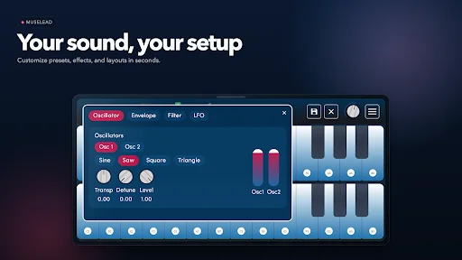 ดาวน์โหลด MuseLead Synthesizer ล่าสุด – สุดยอดแอปสังเคราะห์เสียงบน Android - Screenshot 4