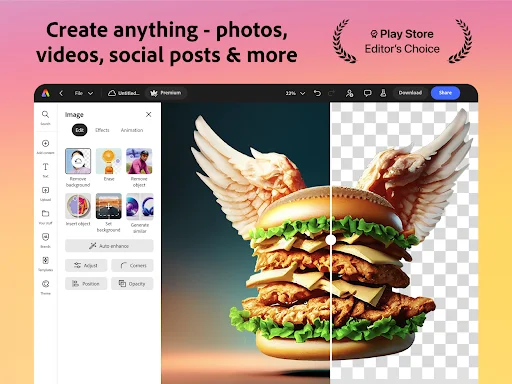 ดาวน์โหลด Adobe Express ล่าสุด – แอปแต่งรูปและวิดีโอ AI มือโปร - Screenshot 9