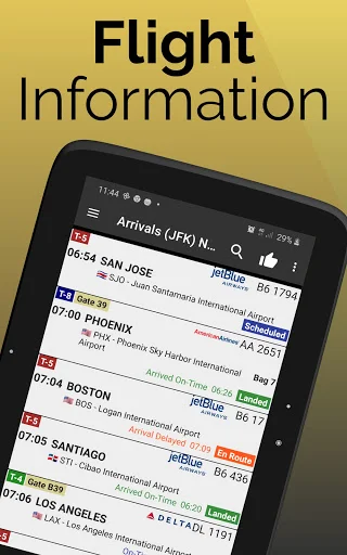 ดาวน์โหลดแอป Baltimore Airport BWI – เช็คตารางเที่ยวบินเรียลไทม์ - Screenshot 13
