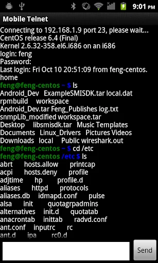 ดาวน์โหลด Mobile Telnet ล่าสุด – เชื่อมต่อเซิร์ฟเวอร์ฟรีบน Android - Screenshot 9