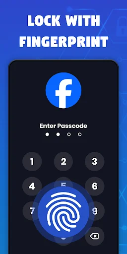 ดาวน์โหลด App Lock – Fingerprint Applock ล่าสุด – ล็อกแอปและซ่อนรูปฟรี - Screenshot 1