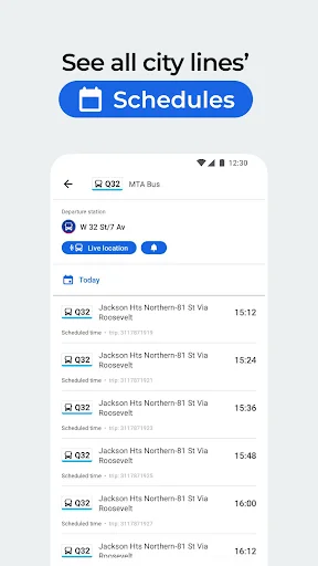 ดาวน์โหลด Moovit: ติดตามรถสาธารณะแบบเรียลไทม์ แม่นยำ ใช้งานง่าย - Screenshot 4