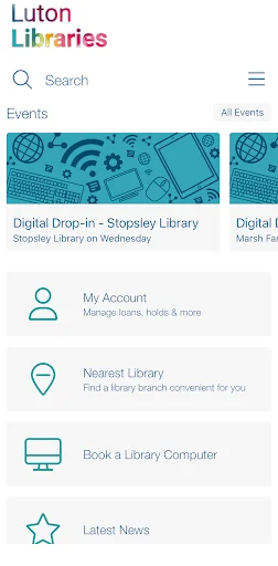 ดาวน์โหลด Luton Libraries ล่าสุด – จัดการการยืมหนังสือออนไลน์ฟรี - Screenshot 1