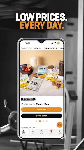 ดาวน์โหลด Bulk Nutrients – อาหารเสริมและเวย์โปรตีนคุณภาพจากออสเตรเลีย - Screenshot 1