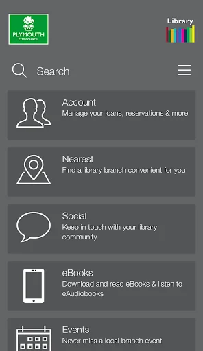 ดาวน์โหลด Plymouth Libraries ล่าสุด – จัดการการยืมหนังสือผ่านมือถือฟรี - Screenshot 7
