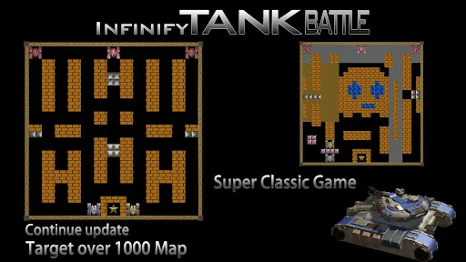 ดาวน์โหลด Infinity Tank Battle – 8 bit ล่าสุด – เกมรถถังสุดมันส์ 610 ด่าน ฟรี - Screenshot 1