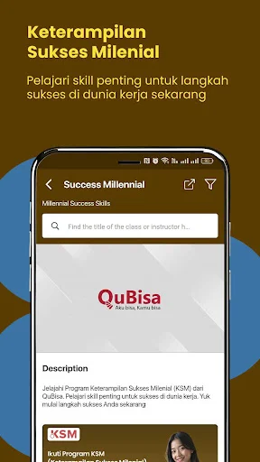 ดาวน์โหลด QuBisa ล่าสุด – แพลตฟอร์มเรียนออนไลน์ฟรีทุกที่ทุกเวลา - Screenshot 5