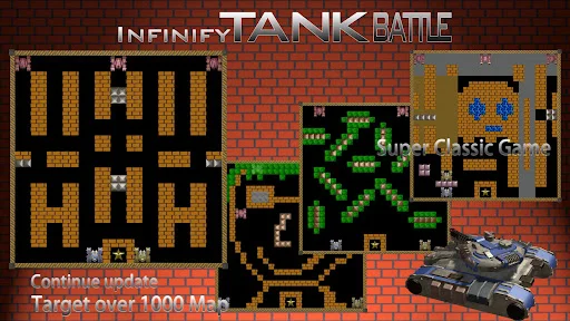 ดาวน์โหลด Infinity Tank Battle – 8 bit ล่าสุด – เกมรถถังสุดมันส์ 610 ด่าน ฟรี - Screenshot 5
