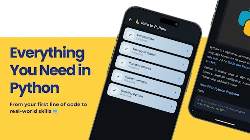 ดาวน์โหลด Learn Python: Quiz & More ล่าสุด – เรียนเขียนโปรแกรมฟรี - Screenshot 4