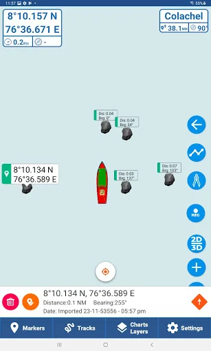 ดาวน์โหลด Kadal Map – Marine Navigation ล่าสุด – ระบบนำทางเรือประมง - Screenshot 13