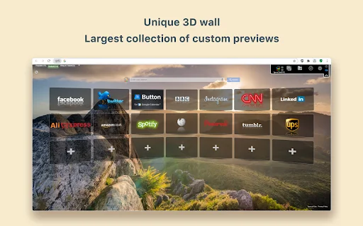 ดาวน์โหลด FVD Speed Dial ล่าสุด – หน้าแท็บใหม่ที่ปรับแต่งได้สวยงาม - Screenshot 2