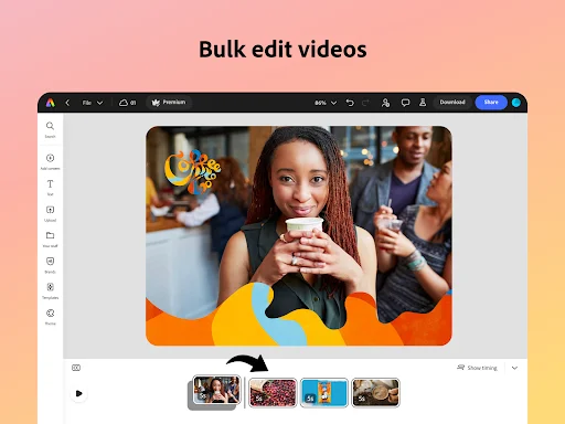 ดาวน์โหลด Adobe Express ล่าสุด – แอปแต่งรูปและวิดีโอ AI มือโปร - Screenshot 11