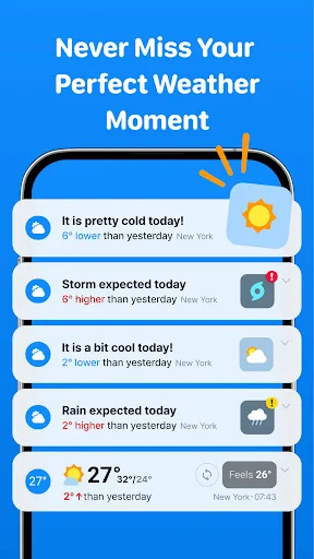 ดาวน์โหลด Weather & Clima ล่าสุด – พยากรณ์อากาศแม่นยำ ใช้งานง่ายฟรี - Screenshot 22