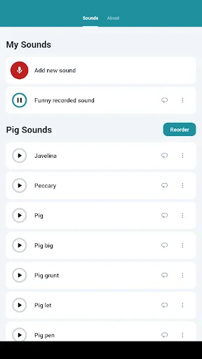 ดาวน์โหลด Pig Sounds ล่าสุด – รวมเสียงหมูสุดสนุก ฟรีบนมือถือ - Screenshot 11