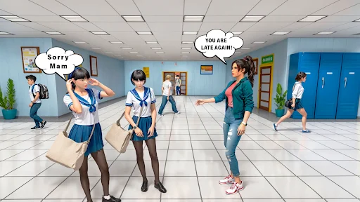 ดาวน์โหลด Teacher Simulator: School Life ล่าสุด – สวมบทบาทครูสุดป่วน ฟรี - Screenshot 2