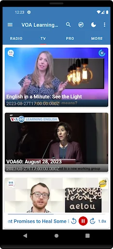 ดาวน์โหลด VOA Learning English ล่าสุด – ฝึกภาษาอังกฤษฟรีได้ทุกที่ทุกเวลา - Screenshot 3