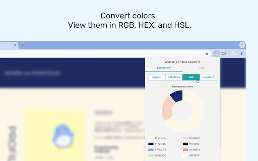 ดาวน์โหลด GET WEB SITE THEME COLOR – เครื่องมือดูดสีเว็บไซต์ฟรี - Screenshot 4