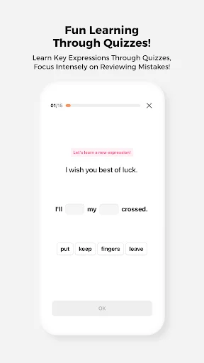 ดาวน์โหลด Cake เรียนภาษาอังกฤษและเกาหลีฟรี – ฝึกพูดสนุกได้ทุกวัน - Screenshot 5