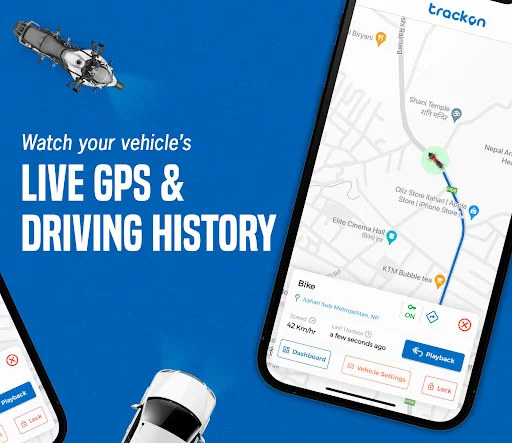 ดาวน์โหลด Trackon GPS ล่าสุด – ติดตามตำแหน่งแบบเรียลไทม์ ฟรี - Screenshot 1