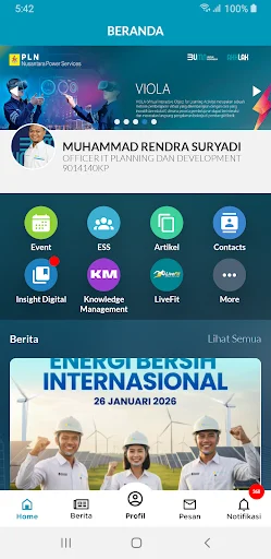 ดาวน์โหลด NPS Prodigi ล่าสุด – แอปพลิเคชันจัดการงานสำหรับพนักงาน PT PLN NPS - Screenshot 2