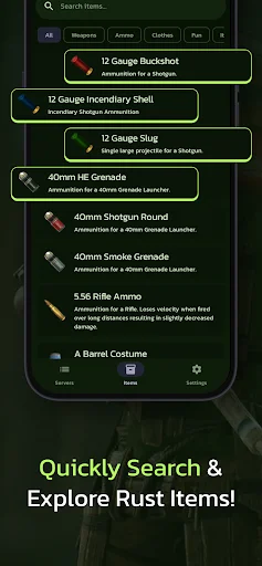 ดาวน์โหลด RustHub: Rust Servers & Items ล่าสุด – ติดตามเซิร์ฟเวอร์และไอเทมได้ฟรี - Screenshot 4