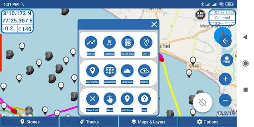 ดาวน์โหลด Kadal Map – Marine Navigation ล่าสุด – ระบบนำทางเรือประมง - Screenshot 6