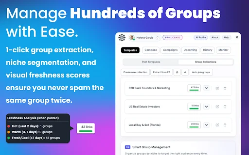 ดาวน์โหลด Group Posting PRO – เครื่องมือโพสต์ Facebook อัตโนมัติที่ดีที่สุด - Screenshot 4