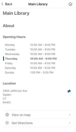 ดาวน์โหลดแอป Weber County Library ล่าสุด – จัดการหนังสือออนไลน์ฟรี - Screenshot 5