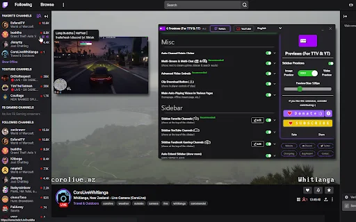 ดาวน์โหลด Previews สำหรับ Twitch, YouTube และ Kick – ดูตัวอย่างสตรีมสดฟรี - Screenshot 1