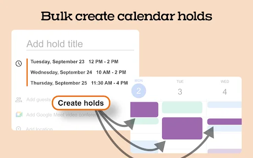 Sundial: ส่วนขยาย Google Calendar ที่ดีที่สุดสำหรับจัดการเวลาและตารางงาน - Screenshot 3