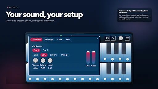 ดาวน์โหลด MuseLead Synthesizer ล่าสุด – สุดยอดแอปสังเคราะห์เสียงบน Android - Screenshot 16