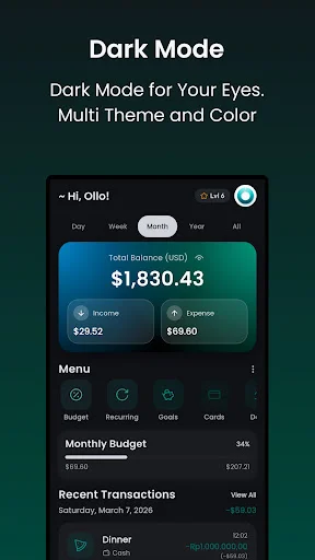ดาวน์โหลด Ollo – Budget & Money Manager ล่าสุด – แอปจัดการการเงินส่วนตัวฟรี - Screenshot 8