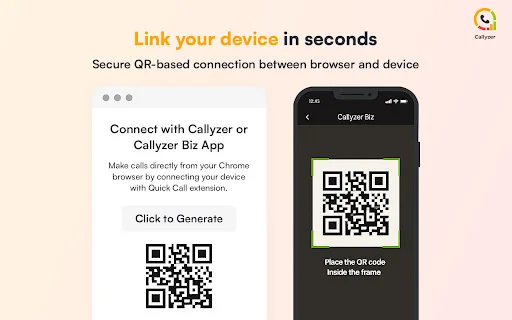 ดาวน์โหลด Quick Call by Callyzer เวอร์ชันล่าสุด – โทรจากเบราว์เซอร์ได้ทันที - Screenshot 4