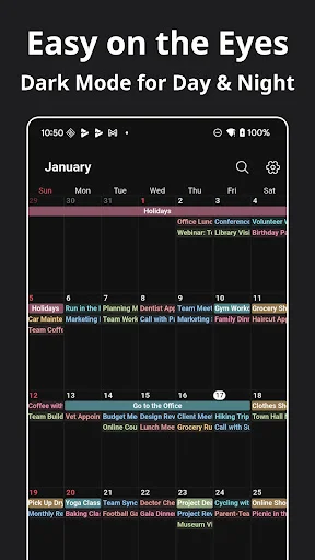 ดาวน์โหลด Simple Calendar: Clean&Minimal ล่าสุด – ปฏิทินใช้งานง่าย ฟรี - Screenshot 7