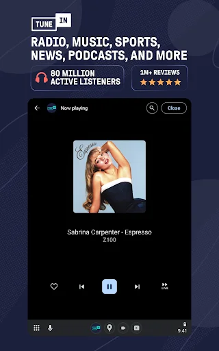 ดาวน์โหลด TuneIn Radio ล่าสุด – ฟังวิทยุสด กีฬา และข่าวสารฟรี - Screenshot 18