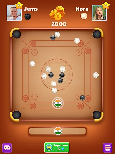 ดาวน์โหลด Carrom Cricket: Disc Pool เกมกระดานสุดมันส์ เล่นฟรีล่าสุด - Screenshot 13