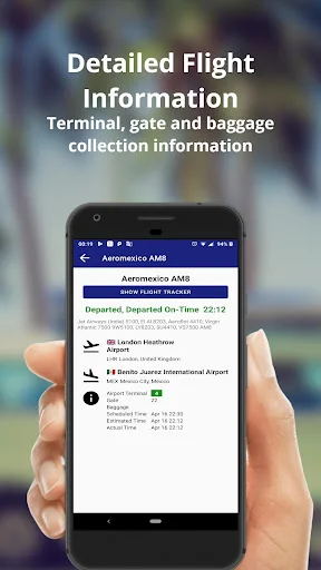 ดาวน์โหลด Detroit Metro Airport Flights อัปเดตล่าสุด – เช็คเที่ยวบินฟรี - Screenshot 3