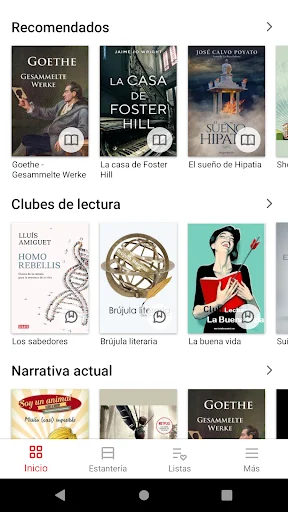 ดาวน์โหลด Club Lectura-Comunidad Madrid ล่าสุด – เข้าถึงคลับอ่านหนังสือเสมือนจริงฟรี - Screenshot 1