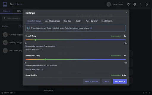ดาวน์โหลด Discrub ล่าสุด – เครื่องมือจัดการข้อความ Discord ฟรี - Screenshot 5