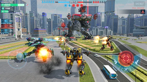 ดาวน์โหลด War Robots Multiplayer Battles ล่าสุด – เกมยิงหุ่นยนต์ PvP สุดมันส์ - Screenshot 2