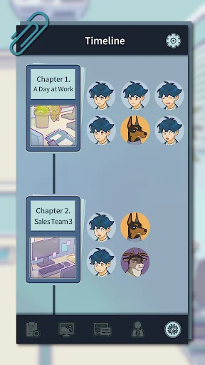 ดาวน์โหลด A Story of A Company! เกมจำลองชีวิตในออฟฟิศสุดสมจริง - Screenshot 6
