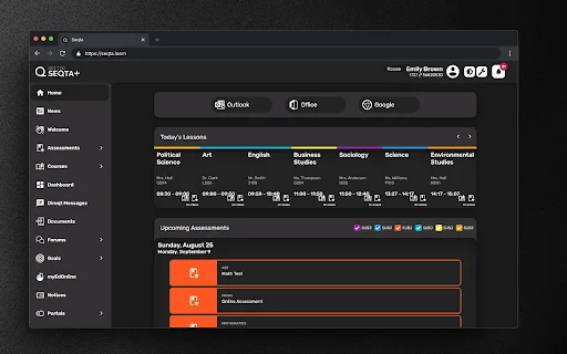 ดาวน์โหลด BetterSEQTA+ เวอร์ชันล่าสุด – ปรับแต่ง SEQTA ให้สวยงามและใช้งานง่ายฟรี - Screenshot 2