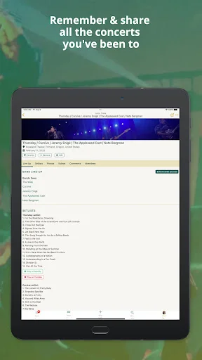 ดาวน์โหลด Concert Archives ล่าสุด – เก็บประวัติคอนเสิร์ตที่คุณรักฟรี - Screenshot 17