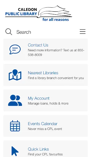 ดาวน์โหลด CPL Mobile ล่าสุด – เข้าถึงบริการห้องสมุดฟรีบน Android - Screenshot 1