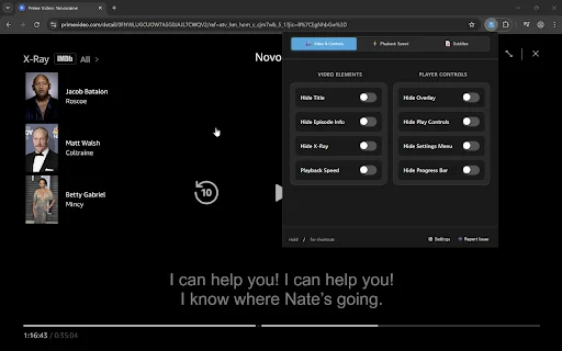 ดาวน์โหลด Prime Video Enhancer ล่าสุด – ปรับแต่งประสบการณ์รับชมให้คมชัด - Screenshot 3