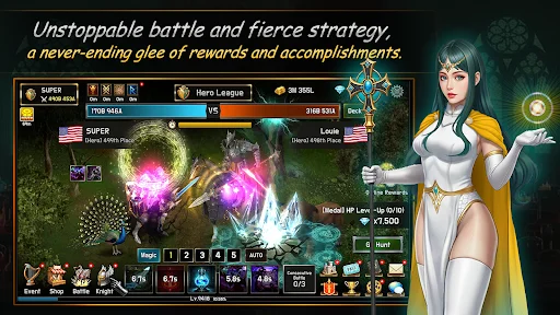 ดาวน์โหลด Bloodbound Lord : Idle RPG ล่าสุด – เกมวางแผนสวมบทบาทฟรี - Screenshot 3