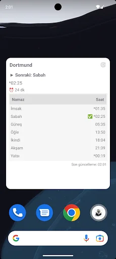 ดาวน์โหลด Türkiye Takvimi • Namaz Vakti ล่าสุด – เวลาละหมาดและทิศกิบละ - Screenshot 5